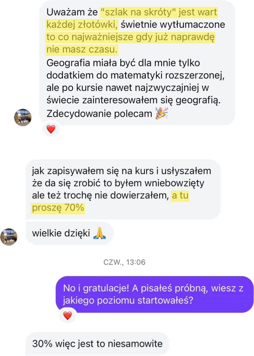 Opinia uczestnika Szlaku na Skróty 4