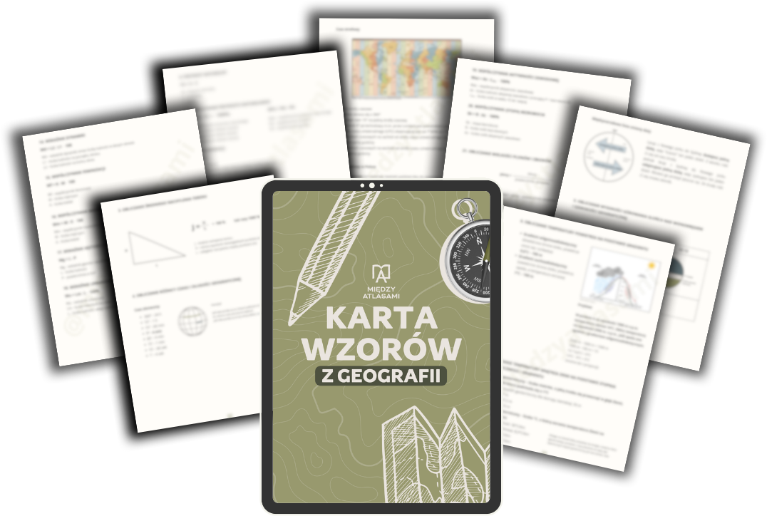 Karta wzorów z geografii