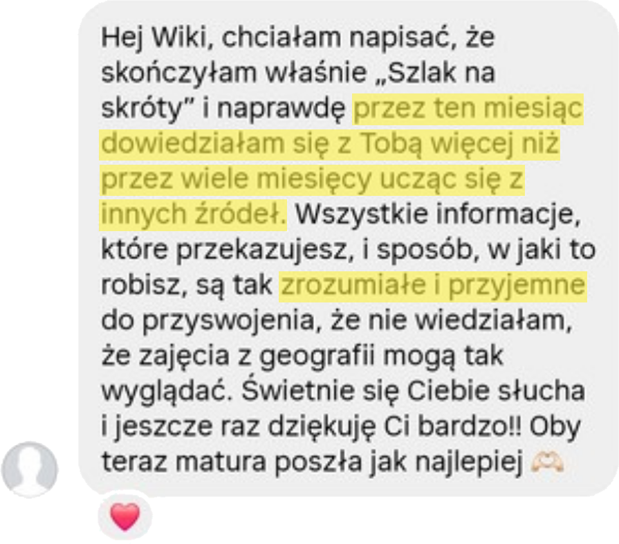 Opinia uczestnika Szlaku na Skróty 3
