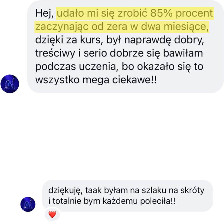 Opinia uczestnika Szlaku na Skróty 2